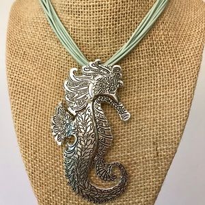 Seahorse Statement Necklace
